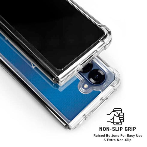 NHL New York Rangers Jersey Galaxy Z Fold6 Clear Case